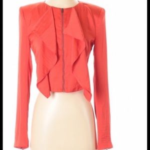 bcbgmaxazria blazer/shirt